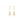 Load image into Gallery viewer, The Bella Freshwater Gold earrings
