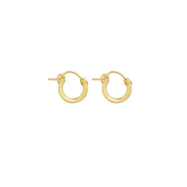 THE LUCIA Mini gold HOOPS