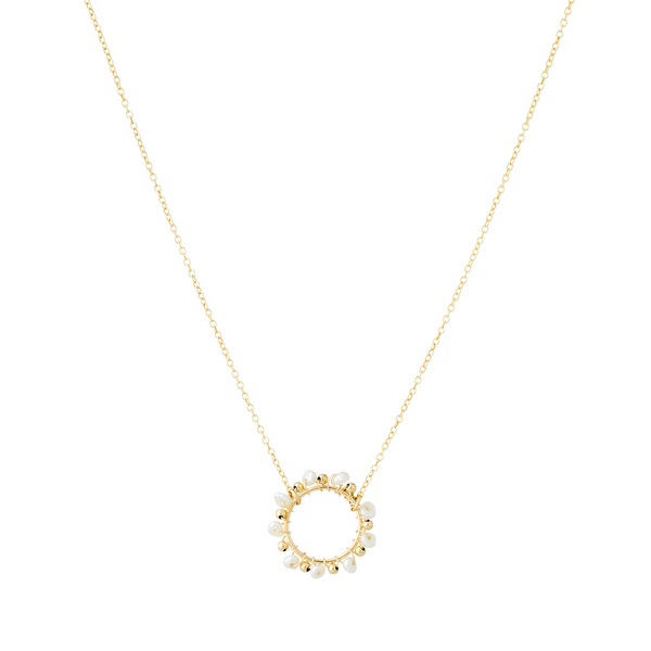 THE SILVIA gold NECKLACE