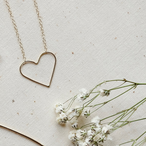 The Petit Coeur gold necklace