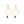 Load image into Gallery viewer, The treize Earrings | Women's Gold Earrings - Elvis et Moi