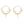 Load image into Gallery viewer, The Tom Small Earrings - 14k gold-filled hoop earrings with a 2.4cm diameter and string of freshwater pearls, by Elvis et moi