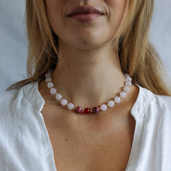 THE ROSE DOUCE GOLD NECKLACE