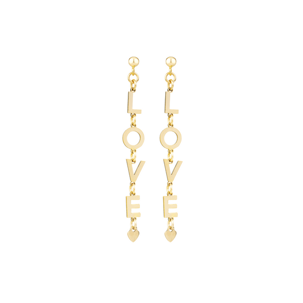 PRE-ORDER —THE LOVE Gold EARRINGS