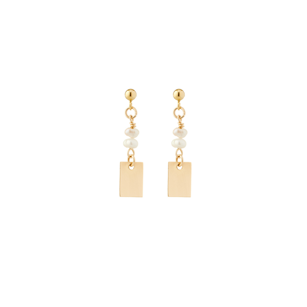 The Eva Gold earrings