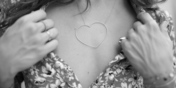 The Follow Your Heart gold necklace