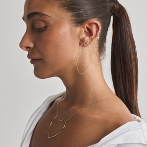 The Bubba Freshwater Gold Earrings