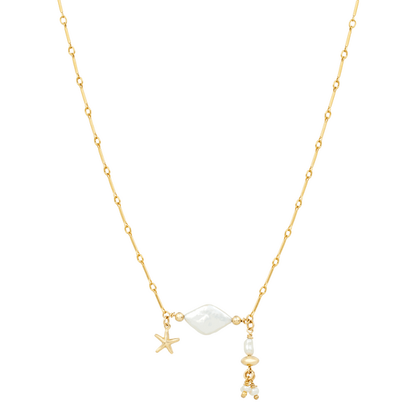 The Arielle Freshwater Gold Necklace