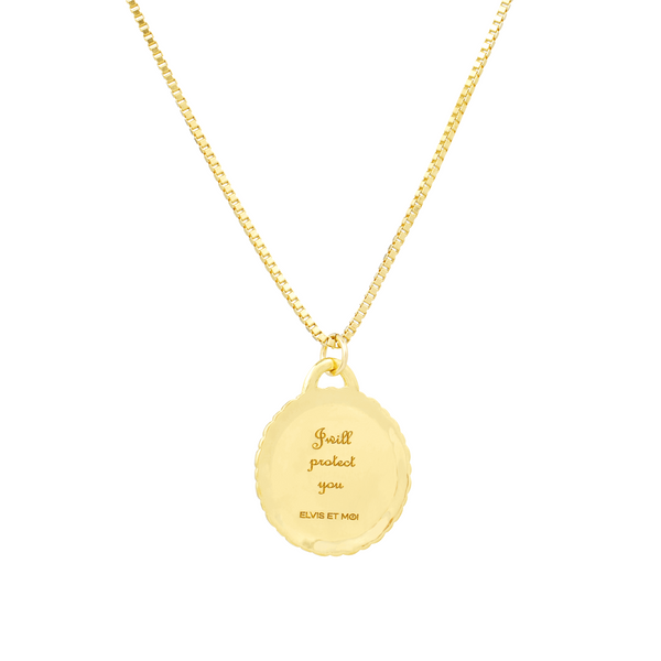 The Rosemonde gold Necklace GLD