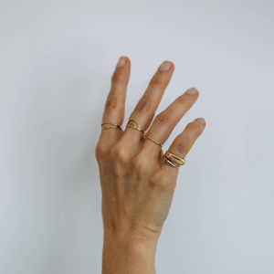 The rainbow gold ring