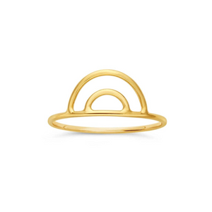 The rainbow gold ring