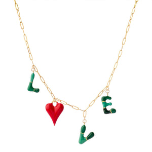 THE ROUGE INITIAL GOLD NECKLACE | LIMITED STOCK!
