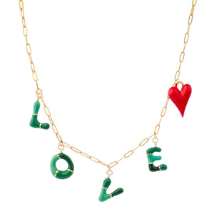 THE ROUGE INITIAL GOLD NECKLACE | LIMITED STOCK!