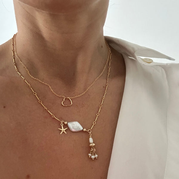 The Arielle Freshwater Gold Necklace