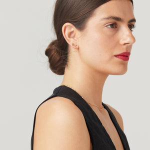 The Mini Stud Heart Earrings, 14K Gold-Filled Earrings, Elvis et Moi