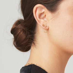 The Mini Stud Heart Earrings, 14K Gold-Filled Earrings, Elvis et Moi