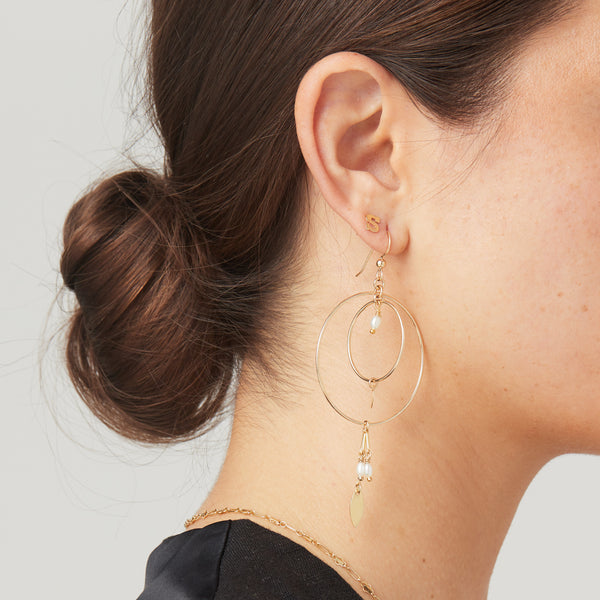 The Zaza Earrings, 14K Gold-Filled Earrings, Elvis et Moi