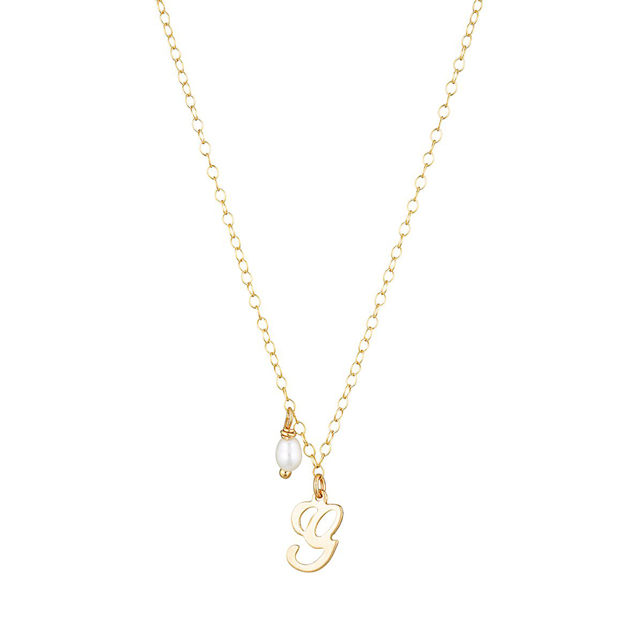 The Love Letter Gold Initial necklace