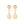 Load image into Gallery viewer, The Mini Stud Disk Earrings, 14K Gold-Filled Earrings, Elvis et Moi
