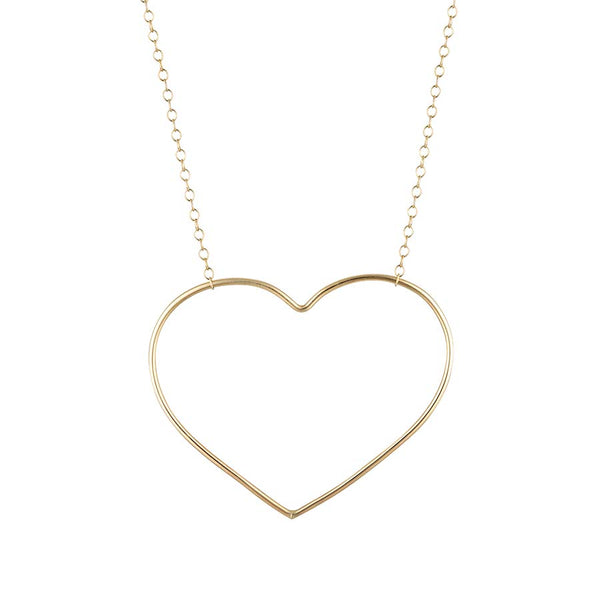 The Follow Your Heart Necklace, 14K Gold-Filled Necklaces, Elvis et Moi-Emily in paris