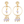 Load image into Gallery viewer, The Leo Earrings, 14K Gold-Filled Earrings, Elvis et Moi

