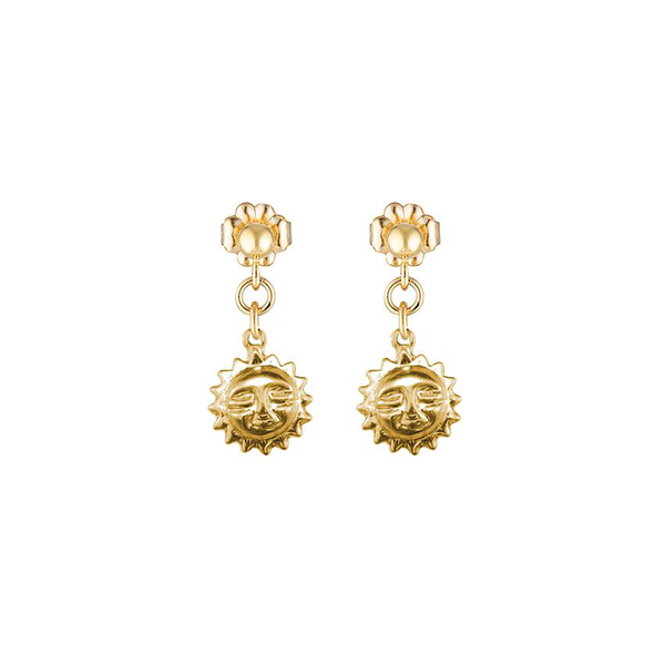 The Mini Sun Earrings, 14K Gold-Filled Earrings, Elvis et Moi