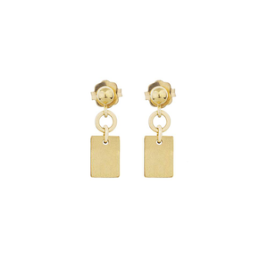 The Mini Plate Earrings, 14K Gold-Filled Earrings, Elvis et Moi